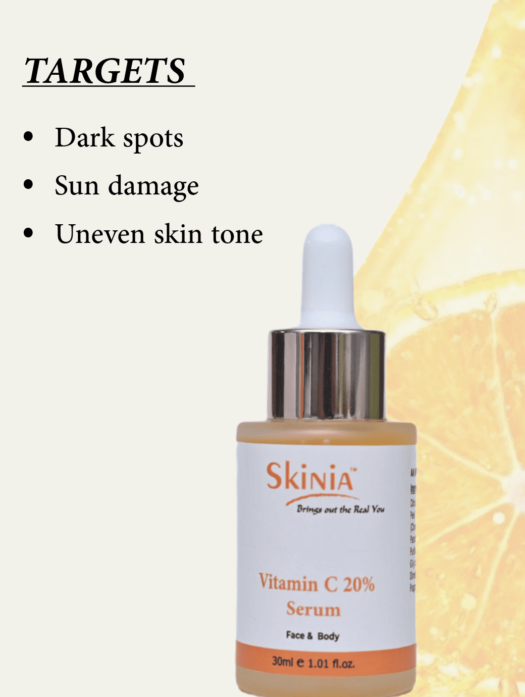 20% VITAMIN C SERUM 30ML - Image 3