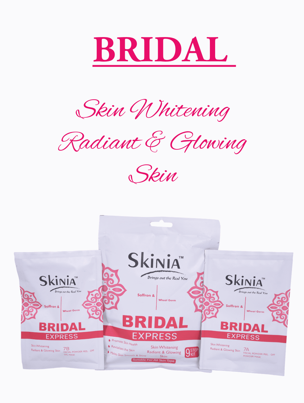BRIDAL EXPRESS 9 SET FACIAL KIT - Image 5