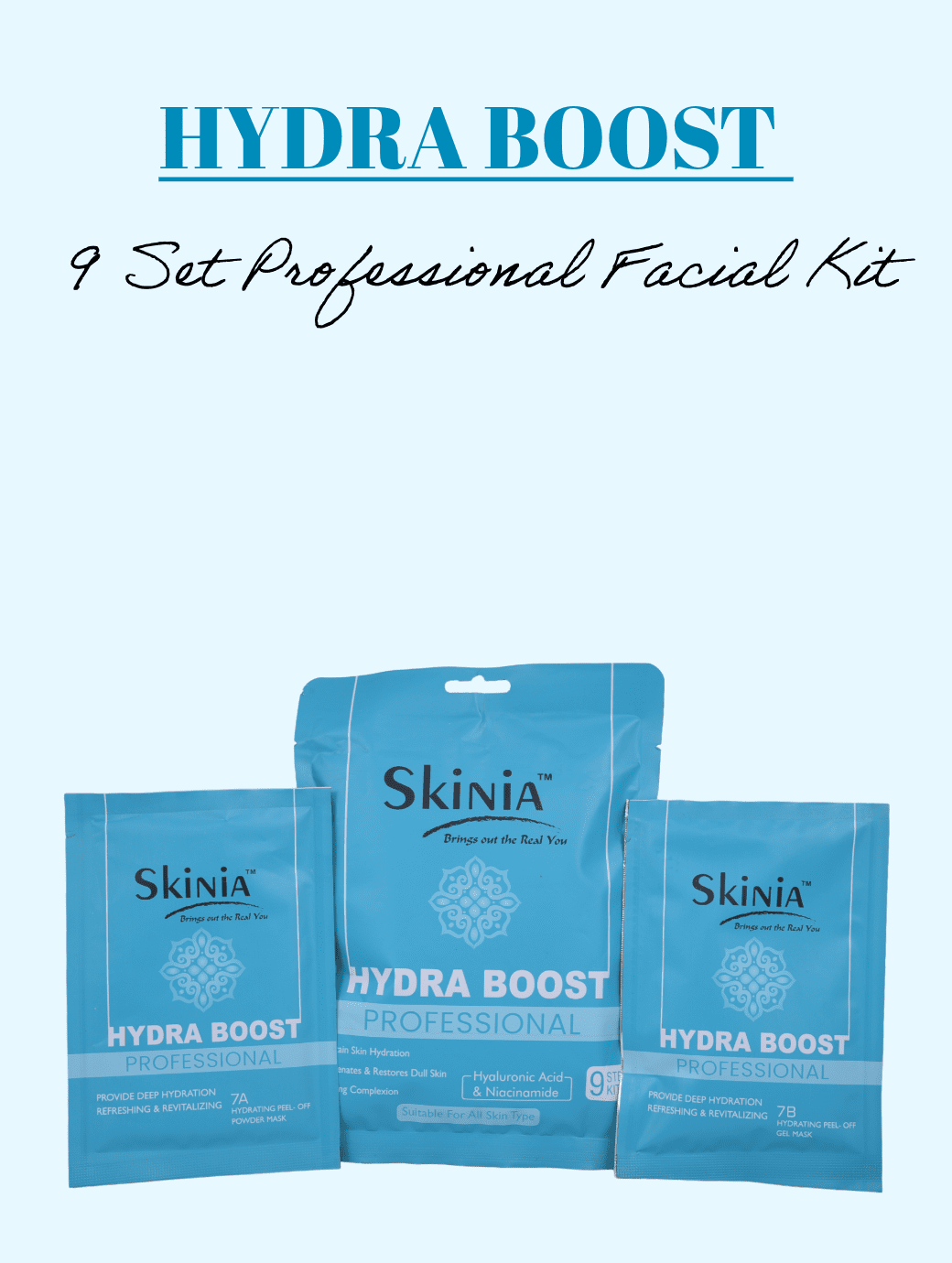 HYDRA BOOST 9 STEP FACIAL KIT - Image 4
