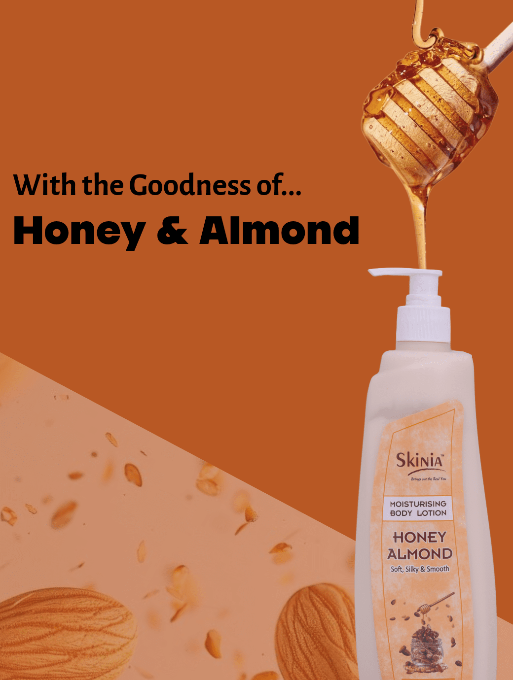 HONEY ALMOND BODY LOTION 500ml - Image 3