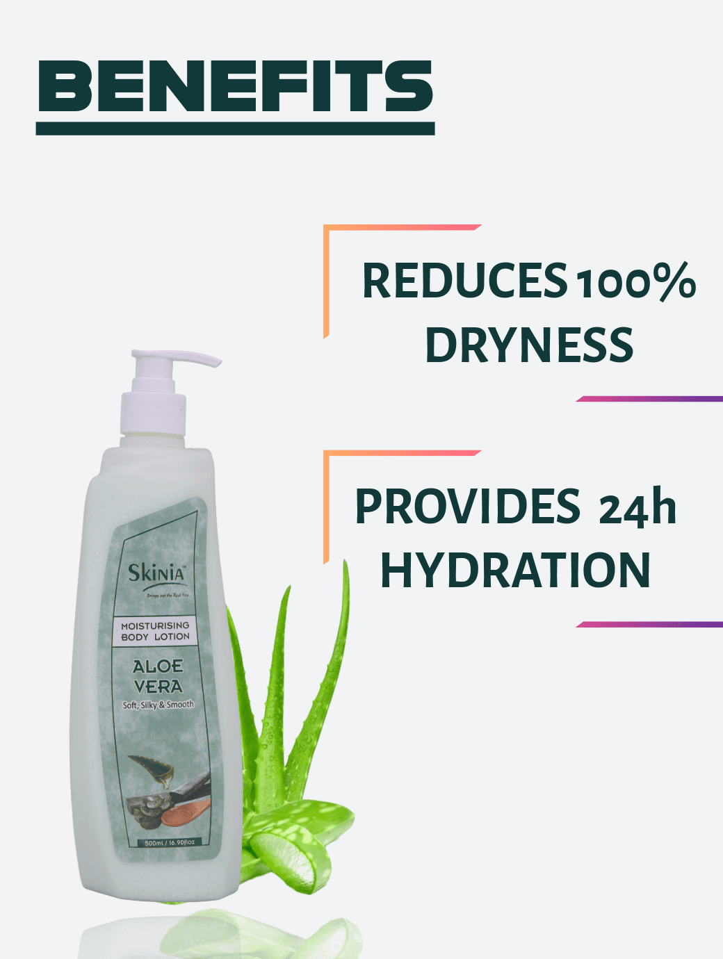 ALOEVERA BODY LOTION 500ml - Image 3