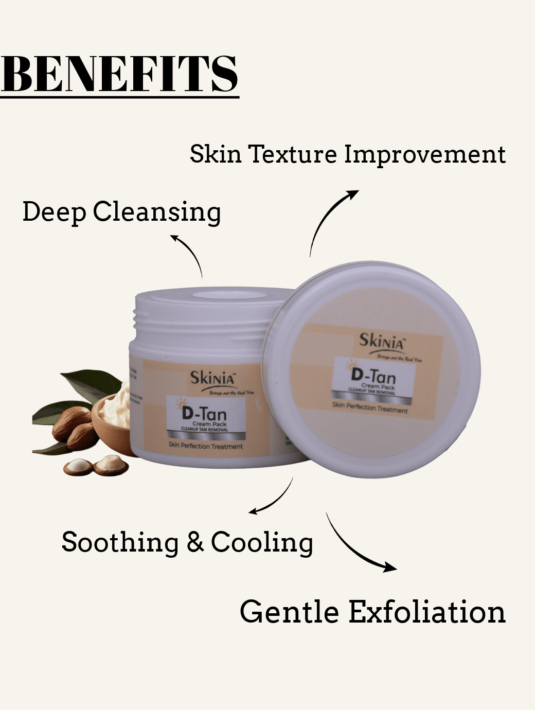 D-TAN CREAM PACK 70g - Image 4