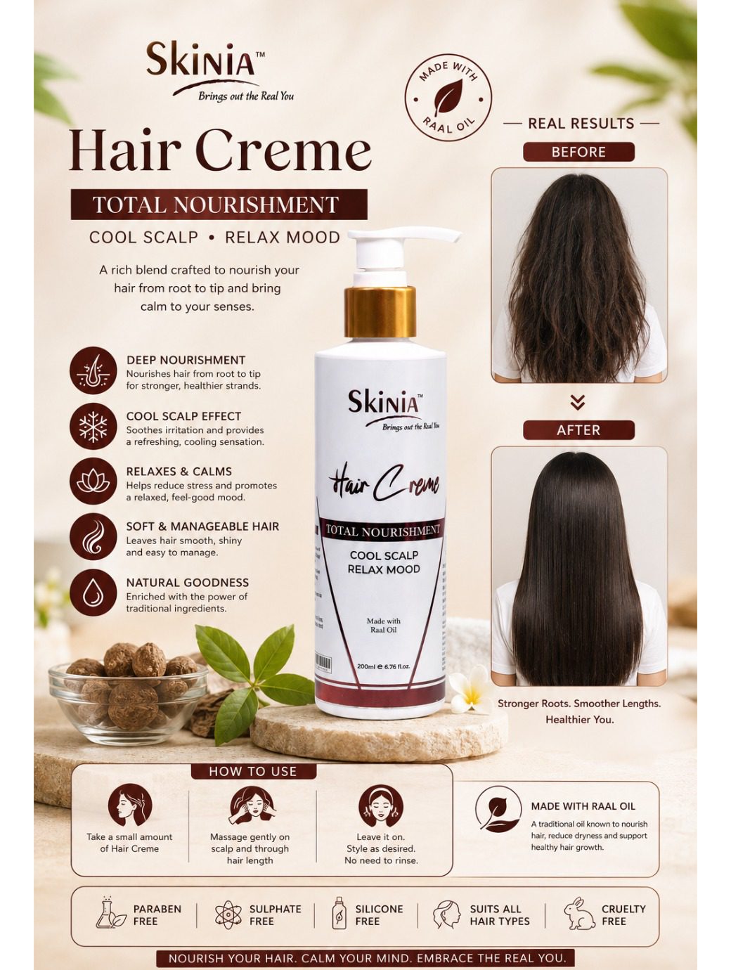 HAIR CREME 200ML - Image 4