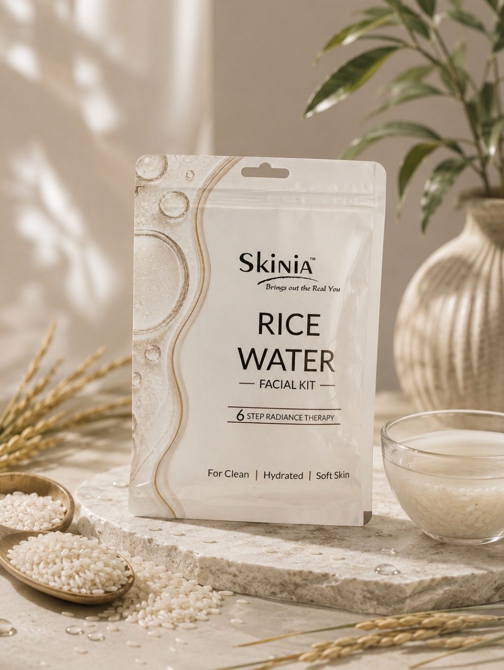 6 STEP RICE WATER FACIAL KIT 85g.