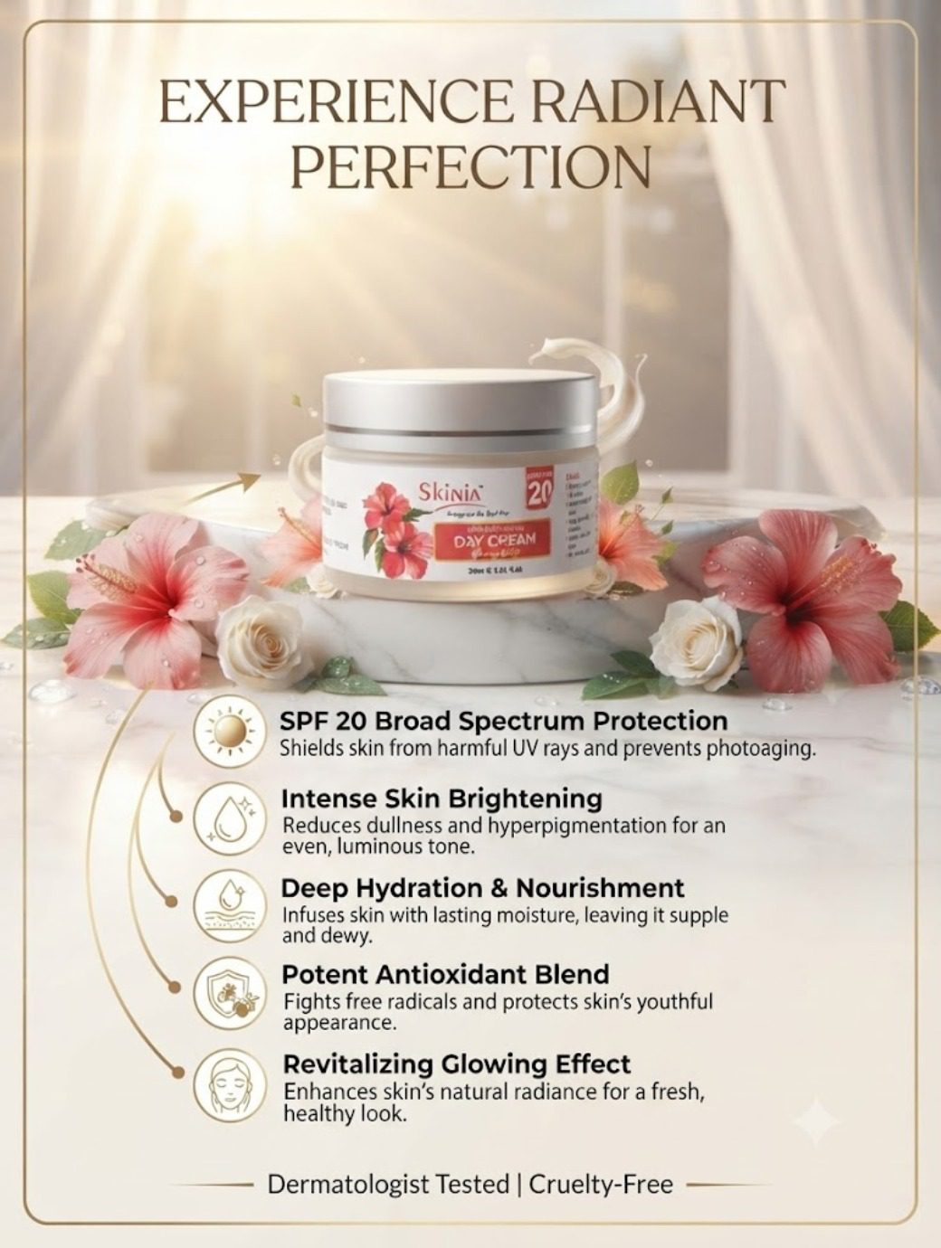 SKINIA DAY CREAM 30ML - Image 4