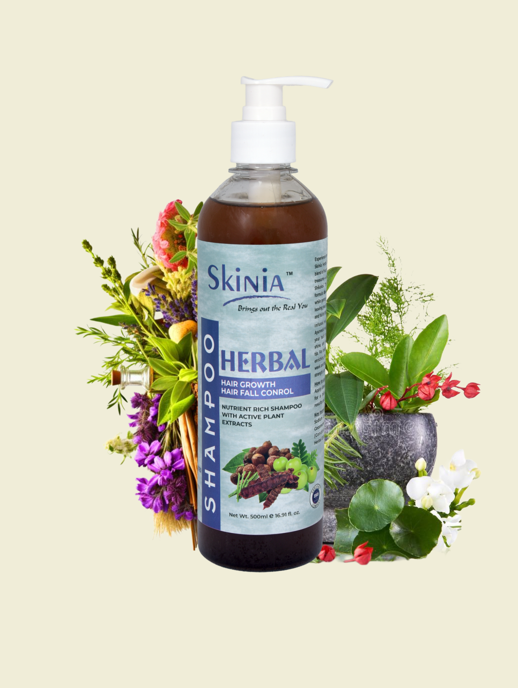 HERBAL SHAMPOO 500ML - Image 5
